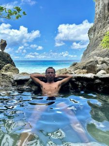 Natural Pool at Tembeling Beach Forest