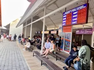 Ticketing counter at Sanur Port