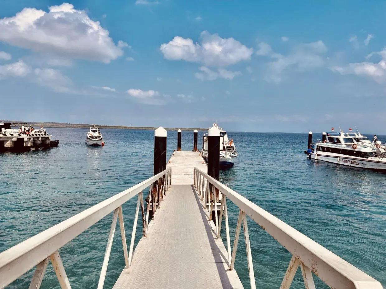 Jetty at Banjar Nyuh Harbor