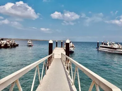 Jetty at Banjar Nyuh Harbor