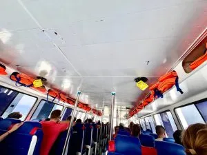 Life Jacket On The Boat